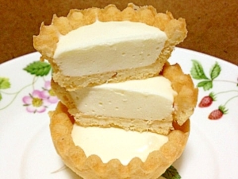 濃厚♡簡単『レアチーズタルト』